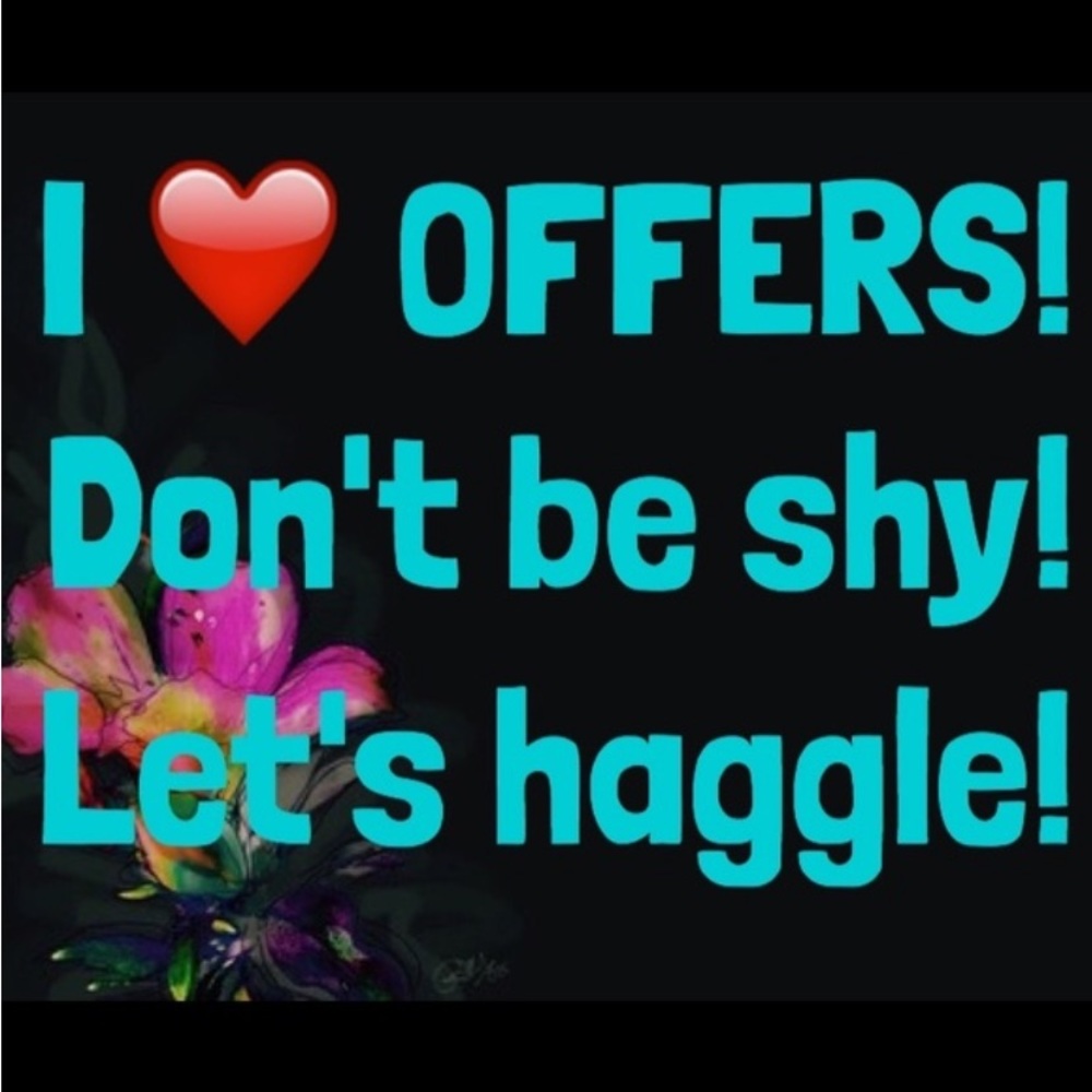 I like to haggle
